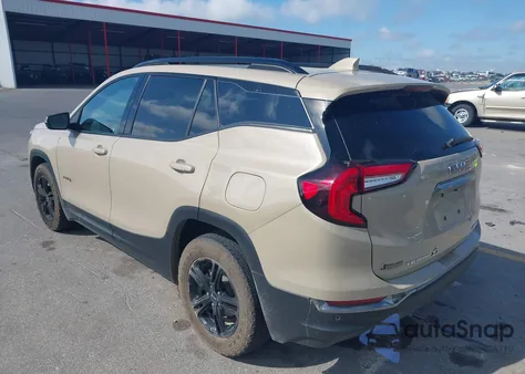 2022 GMC Terrain Awd At4 из США, поврежденный, VIN 3GKALYEVXNL217410